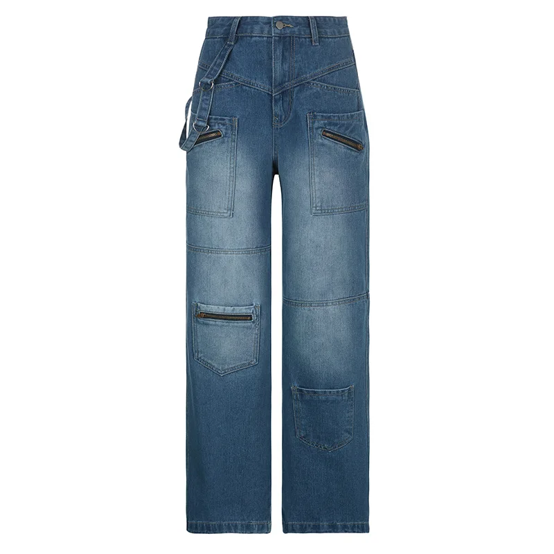cargo jeans blue spice pants