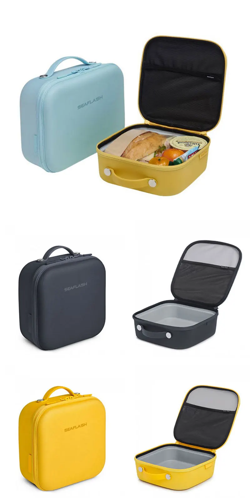 Outdoor Lunch Cooler Bag Insulated Lunch Box Keeps Your Food Cold for Hours Comfortable Carry Small Cooler Bag