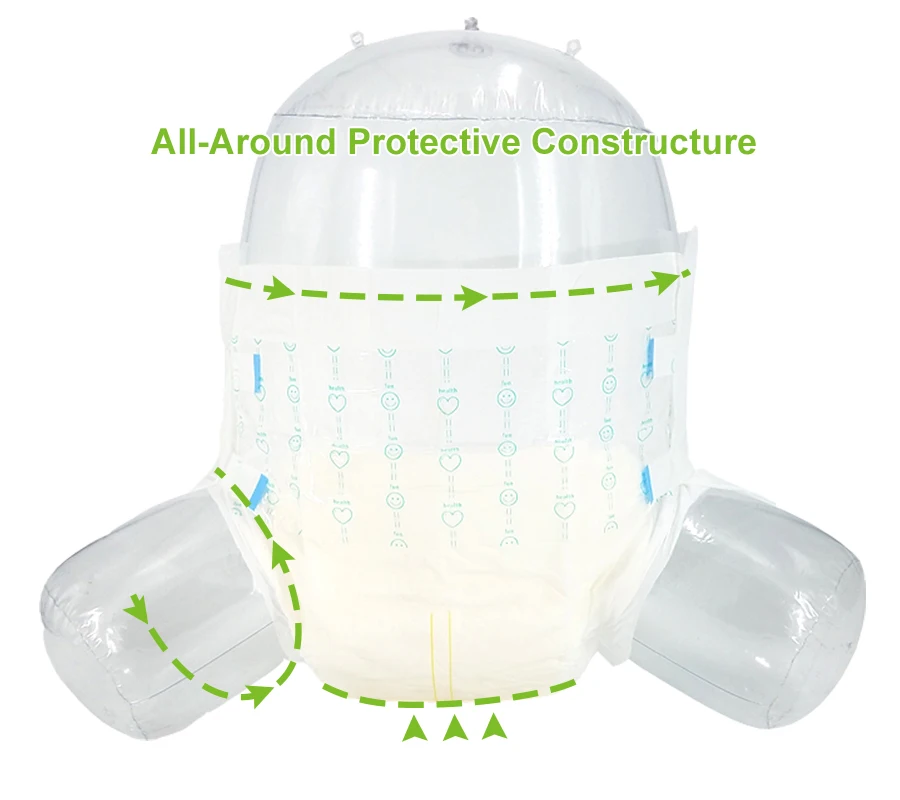 Bulk Extra Large Thickest Overnight Mens Adult Diapers For Bowel Fecal