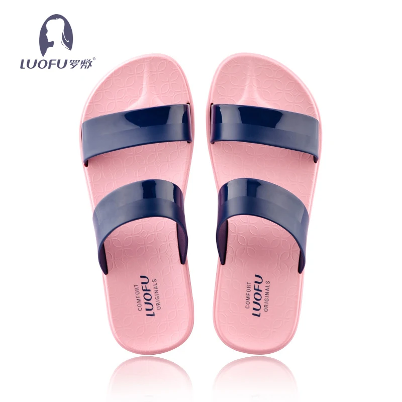 Pink Luofu flip flop style sandals size 7.5 (38)