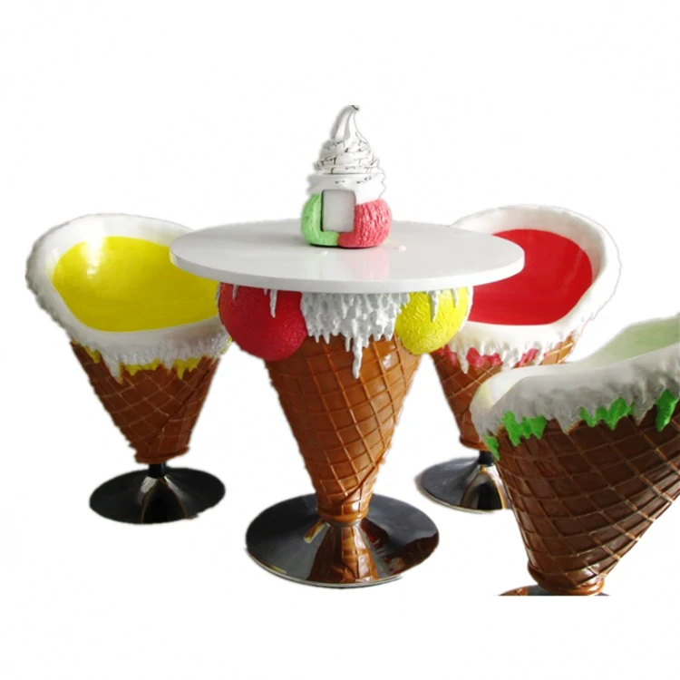 ice cream table and chairs for sale