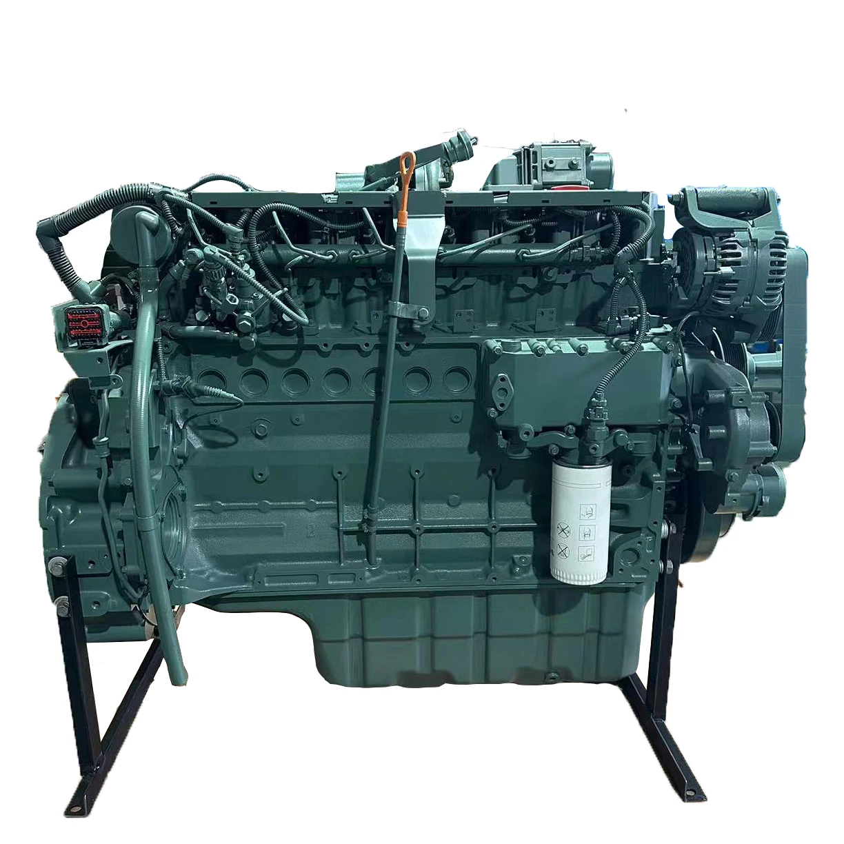 Efficient Turbocharged D7E  Diesel Engine 4-Stroke Industrial Motor with Direct Injection Electric Start Water-Cooled for Volvo