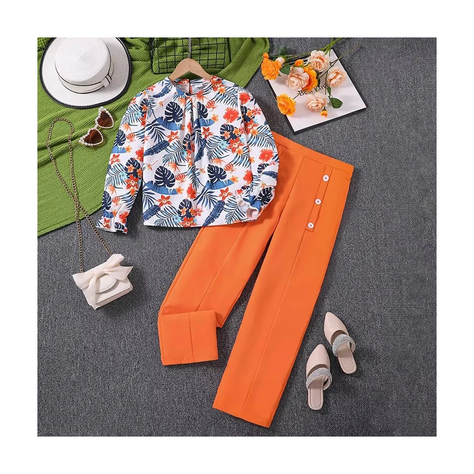 10 12 Years Old Blouse and Pants Summer Spring Teenage Girls