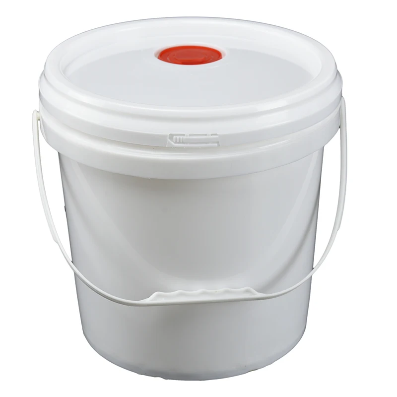 oil drum with small cover 10l round gland plastic bucket with