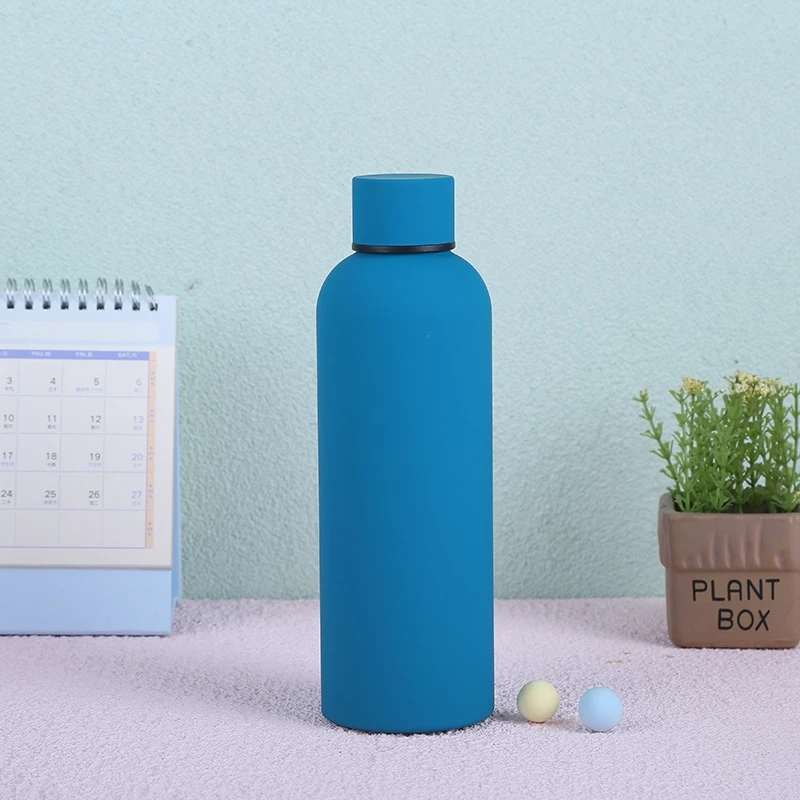Small Mouth Hot Sale Double Wall Vacuum Insulated Water Bottle 500ml Stainless Steel Water Bottle