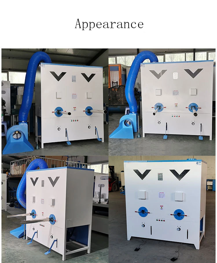 Промышленная машина для розлива хлопкового волокна подушек или плюшевых