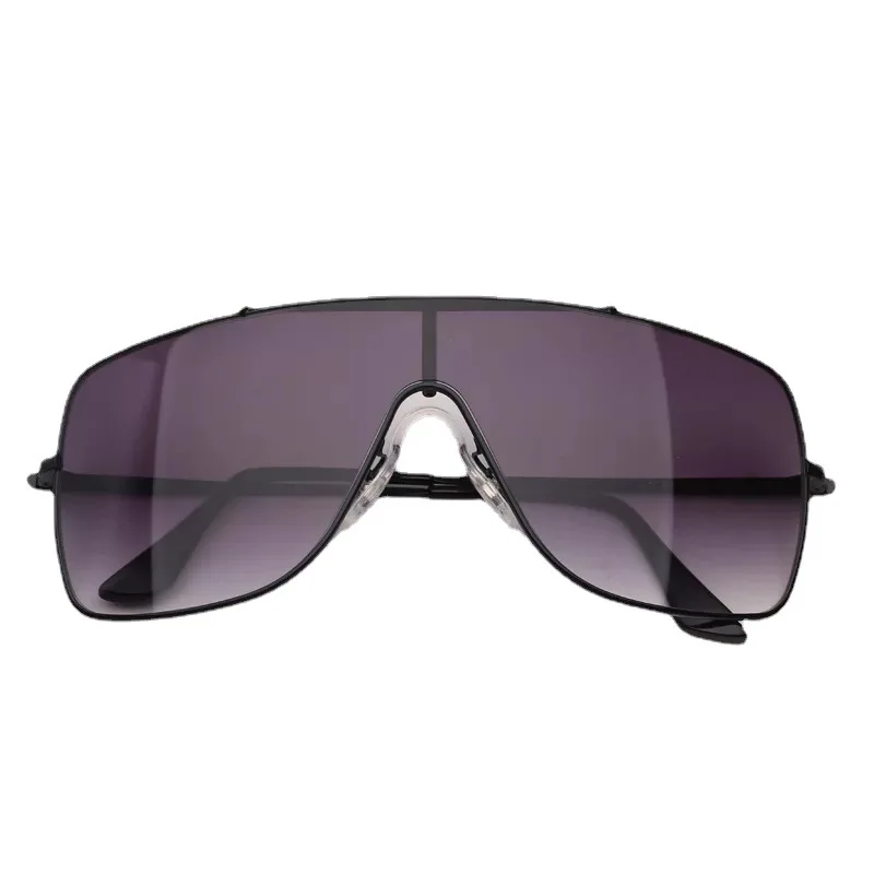 2024 moda de gama alta hombres diseñador de lujo marca aviación MARCO DE Metal gradiente mujeres gafas de sol polarizadas de piloto de gran tamaño