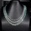 Collana QC009 (5 mm) - S925 + Moissanite