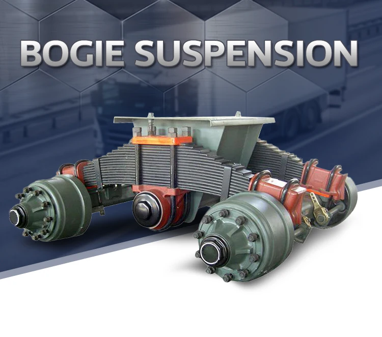 Hot Sale Heavy Truck Bogie Suspension System For Semi Trailer Axle