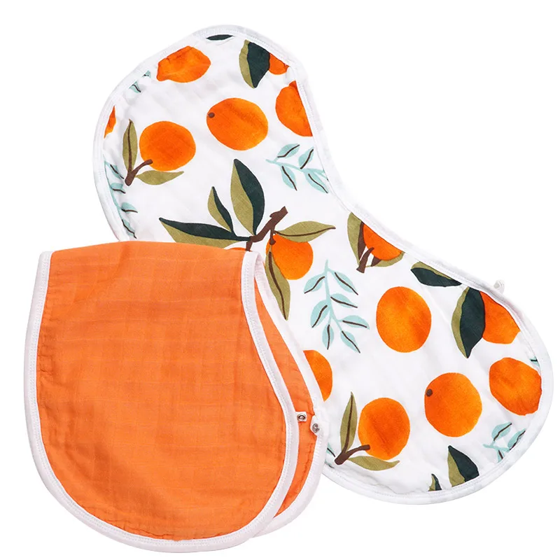 2019 Новое поступление индивидуальные многоразовые муслин бамбуковый хлопок Уникальный ребенок Burp для унисекс