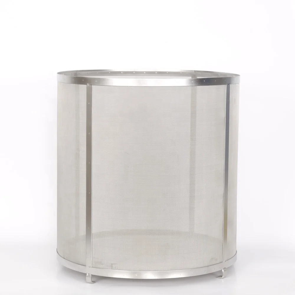 Stainless Steel Wire Mesh Filter Bucket / Hop Filter Basket Buy Beer