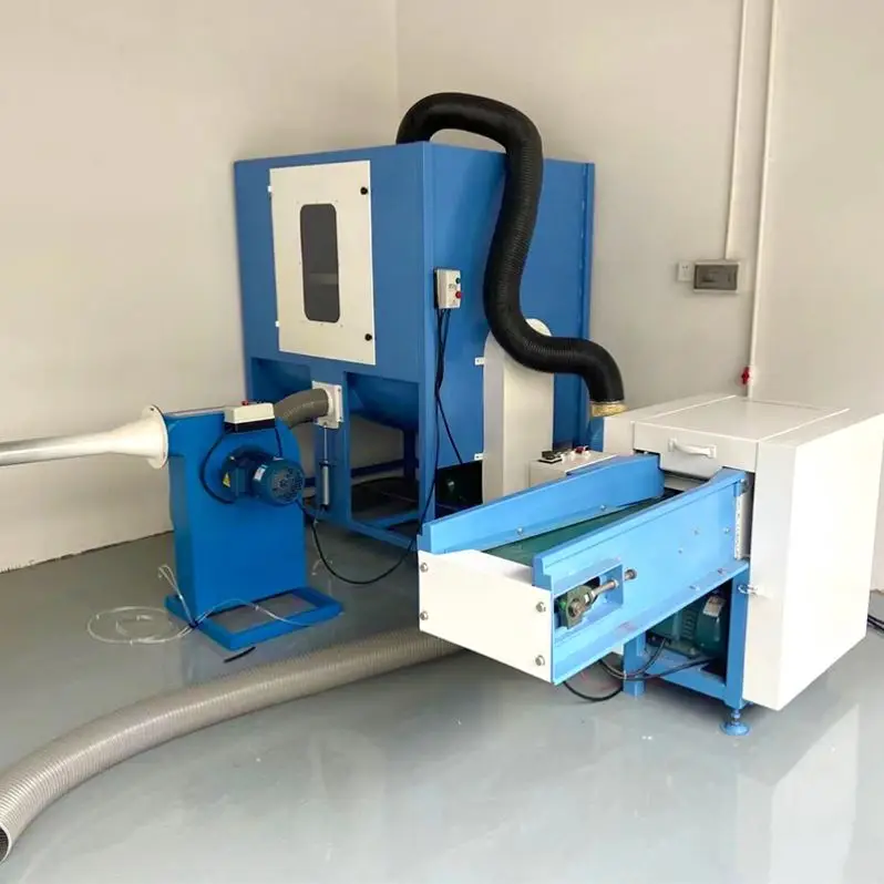 Автоматическая машина для наполнения волокон переработки наполнителя отходов открывания подушек из полиэфирного волокна и