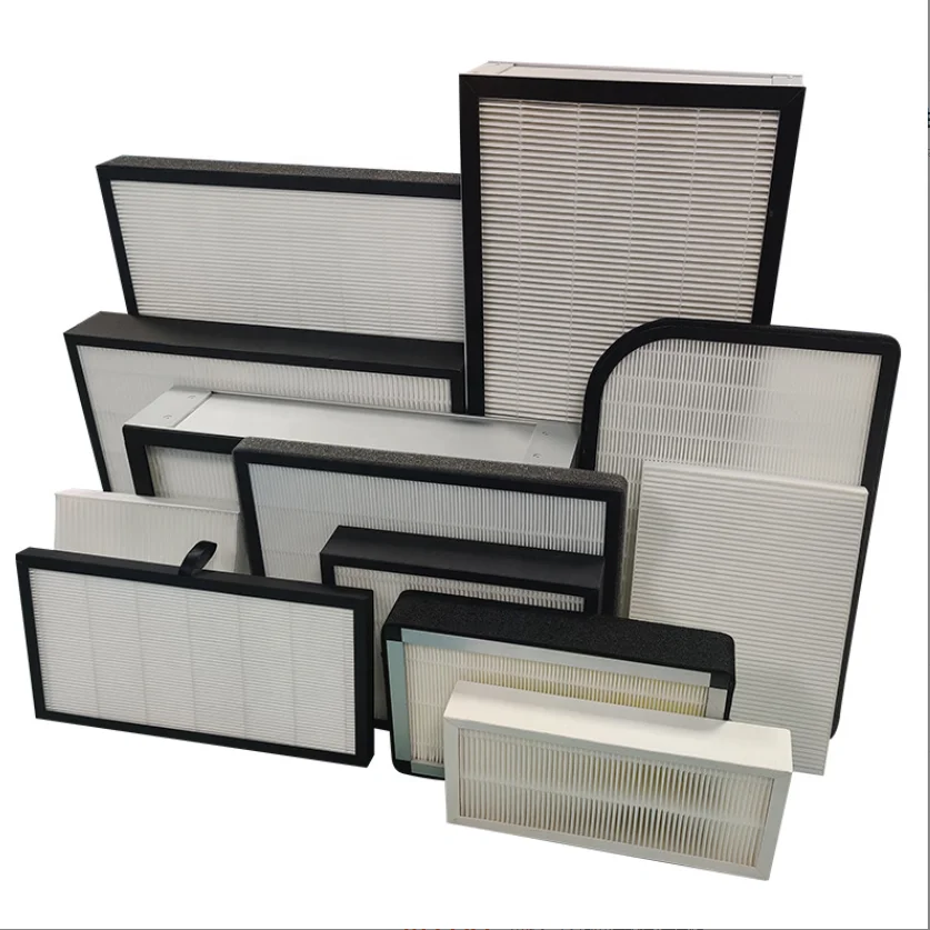 Customized hepa filter H13 replacement Paper Air Purifier Filter Carbon Hepa Filter