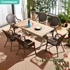 rect table(without chair)120*80*74cm