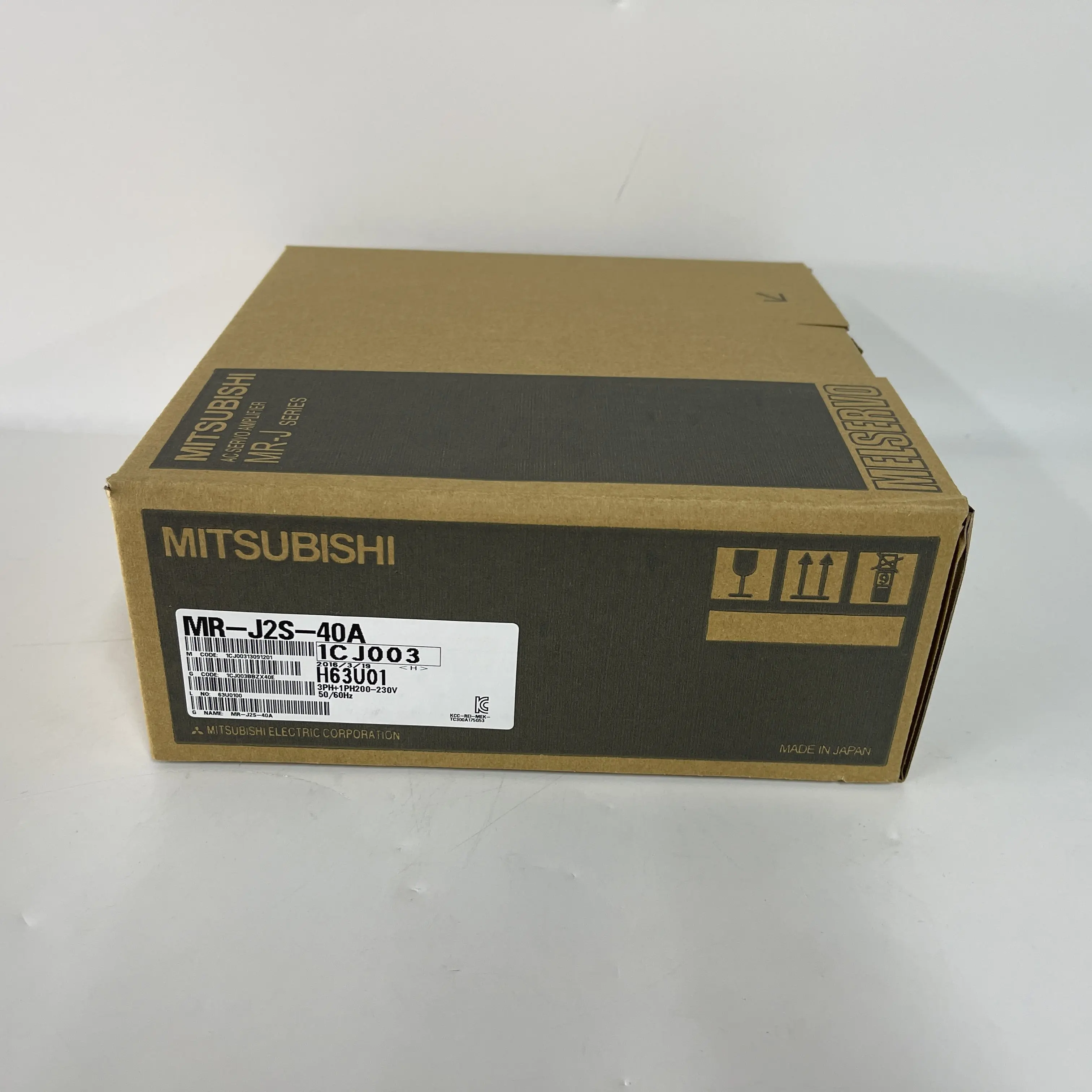 Mitsubishi AC Servo Amplifier MR-J2S-40A