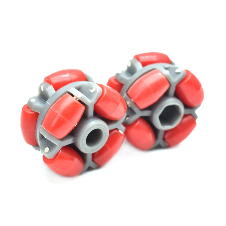 Factory Price Low Friction Load Bearing ZOTY2LH-40 Nylon Plastic 2 Ways Forklift Omni Track Wheel Conveyor Roller