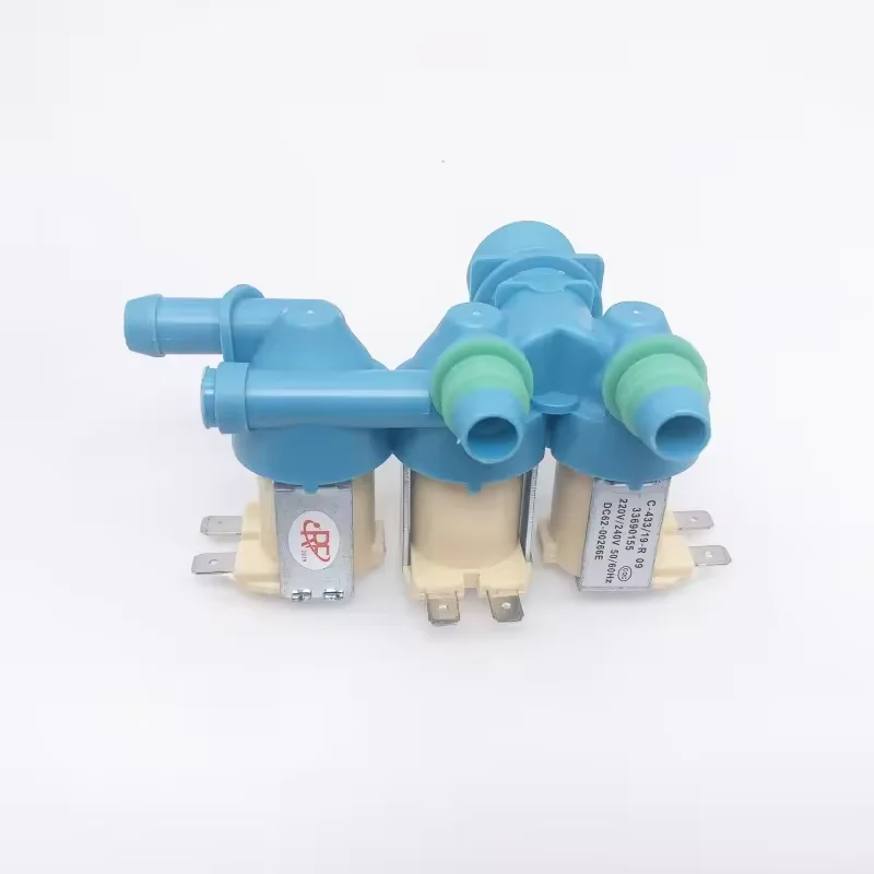 Triple Inlet Triple Inlet Solenoid Valve Washing Machine Parts Samsung Dc62-00266e ...
