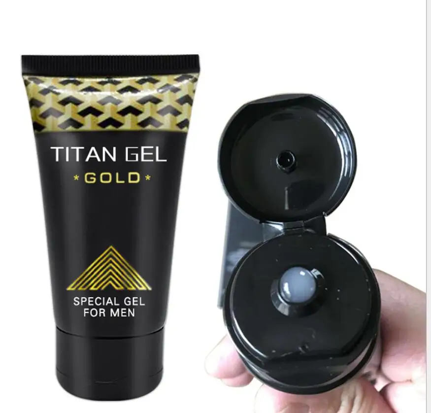 ペニス拡張クリーム Titan Gel ゴールデン 50ml - 水溶性潤滑剤