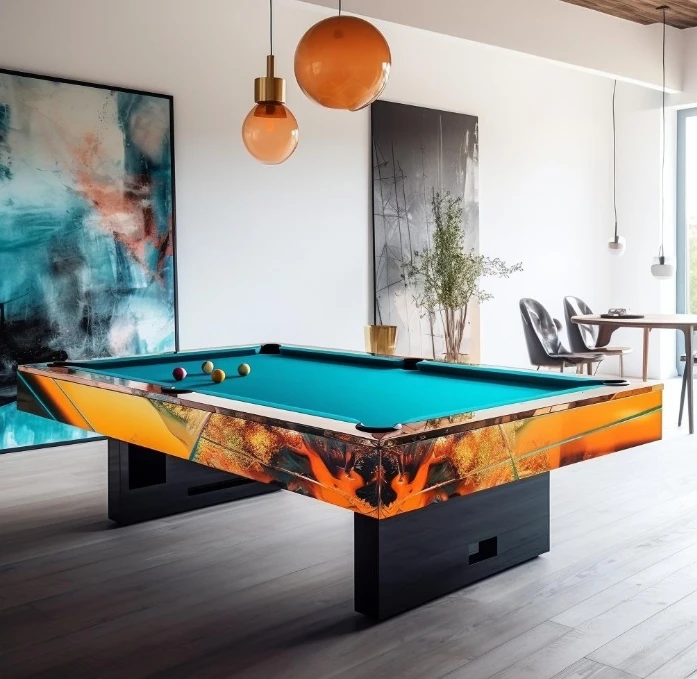 New Color Series Design High Quality Pool Table Buy Exquisite Pool