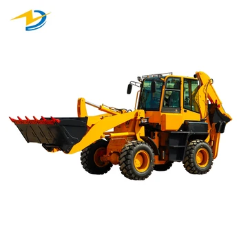 WZ30-25 Diesel 4x4 Wheel Loader Tractor New Condition EPA Euro V Engines 2.5 Ton Mini Excavator Front Backhoe Gear Gearbox