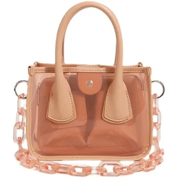 hot sale Clear Purses And Handbags Women Hand Bag New Fashion Pvc Tote Bag