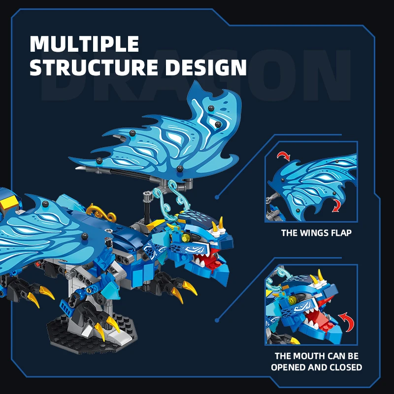 waterdragon追加出品 LEGO NINJAGO Water Dragon 71754 Building Kit; Battle Playset