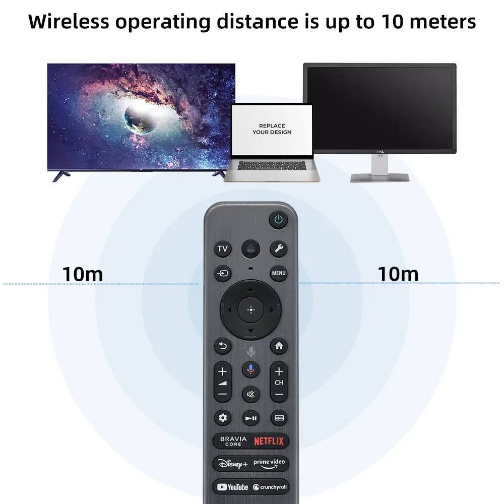 RCU Factory Price Custom Controller Sell High Quality New Universal Control Remote Control RMF-TX800U for Sony Bravia Smart TVs