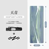 【สีฟ้า】พื้นผิวเปลือกมะพร้าว - ยางธรรมชาติ กันลื่นและทนต่อการสึกหรอ