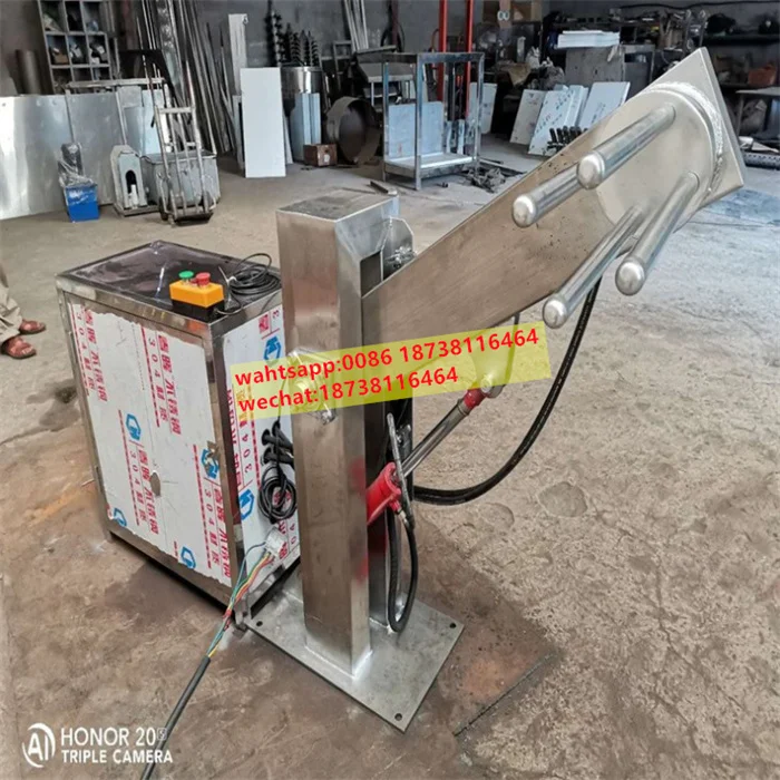 Sheep Mutton Peeling Machine for Slaughter Line Sheep Goat Skin Removal Removing Machine Lamb Goat Peeler Skinning Machine