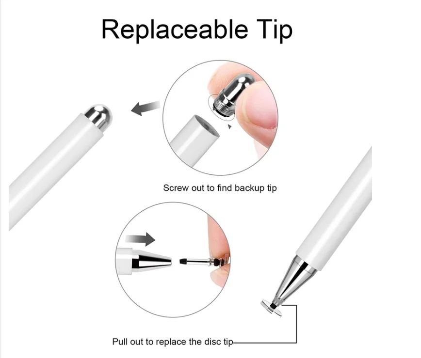 Горячая Распродажа, тонкий точечный активный электронный стилус, сенсорный перо для ipad