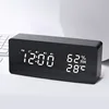 Black wood with white lettering - Japanese radio (rectangular)