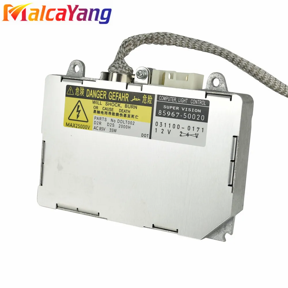 thumbnail interactive-video image 1 of Nakkaa Xenon HID Ballast D2R D2S – For Lexus ES300 ES330 IS300 LS430 RX300, 35W 12V, 1 Year Warranty 1 of 4