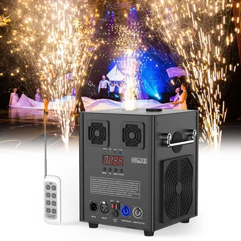 Golden 600W Cold Spark Machine with Wireless DMX Control for