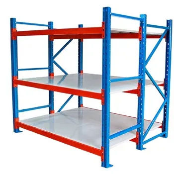 Heavy Duty Boltless Metal Rack for Adjustable Industrial Warehouse Storage