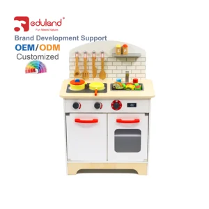 Wooden Pretend Play Kitchen Toys Education Cooking Mixer Fun Food Toys for Kids