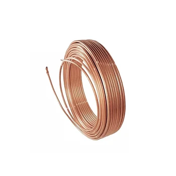 C1100 C12200 Insulated Copper Pipe  Pancake Coil Copper Pipe for Air Condition Refrigerator