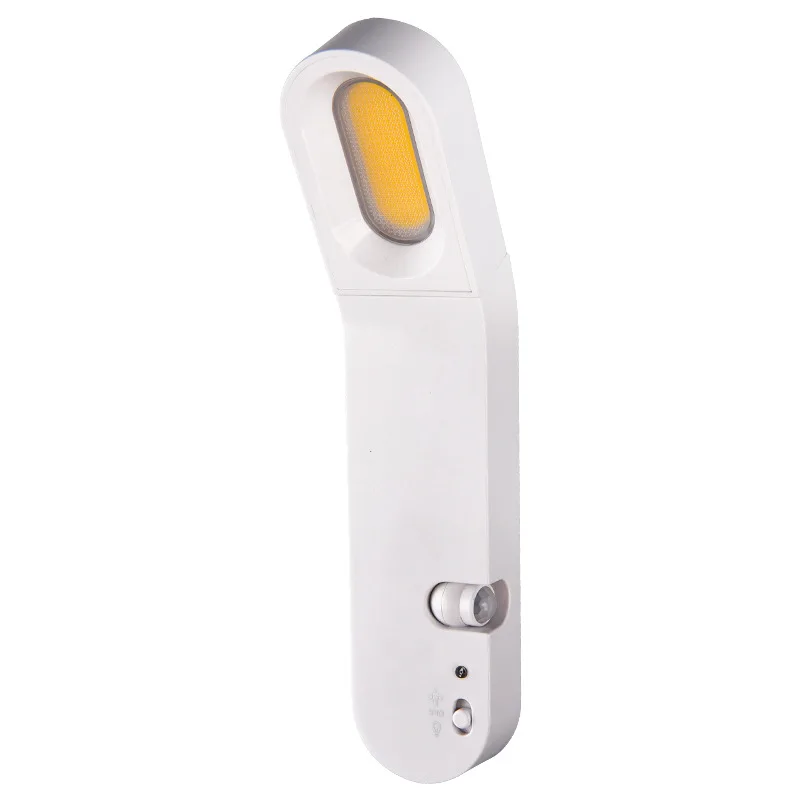 Modern Portable PIR Magnetic USB Rechargeable LED COB Night Light Motion Sensor Wardrobe Closet Cabinet lamp