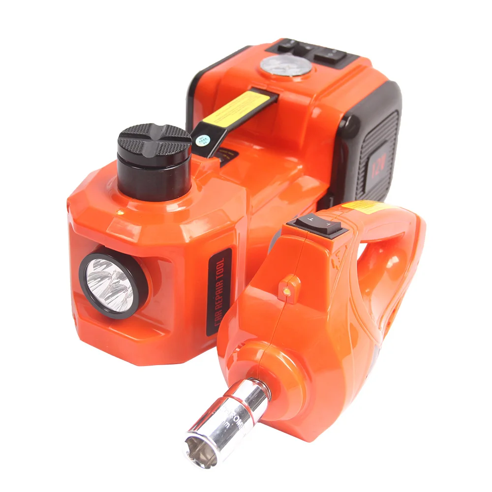 TT02 Professional 5 Ton Portable Car Jack and Electric Wrench