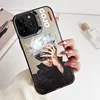 Electroplated colored silver case-black-1084
