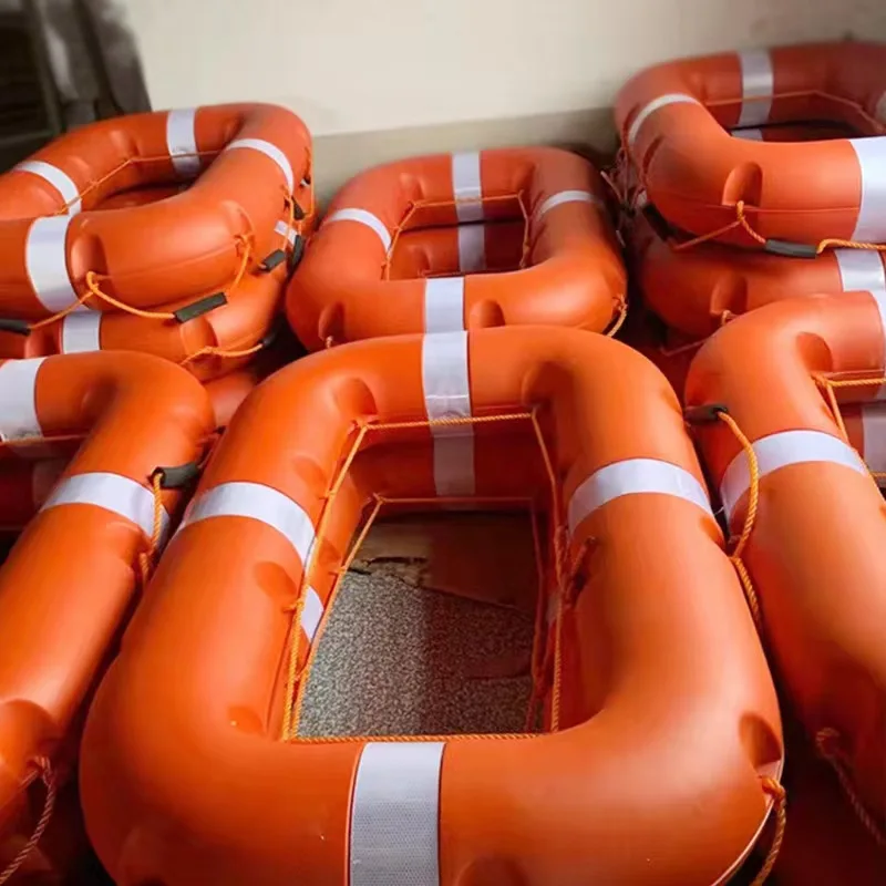 Apaeofl 大きな浮力を持つボート用救命浮輪 特殊プラスチック洪水緊急