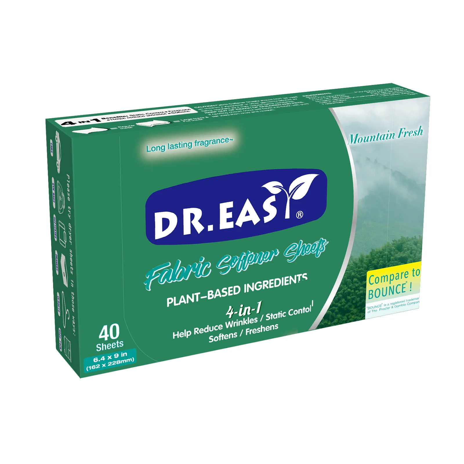 Dryer Sheets Solid Fabric Softener Detergent Sheets for Apparel Use