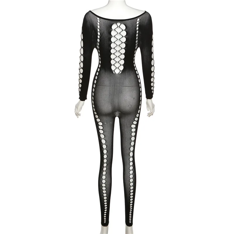 Autumn 2022 Women's New Sexy Perforated Low Neck Sleeveless High Waist