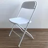 Chaise pliante blanche