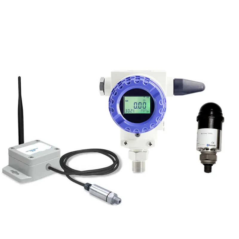 Atech  Pressure Sensor Wifi 4G NB IOT Wireless Pressure Sensor Transmitter With Display