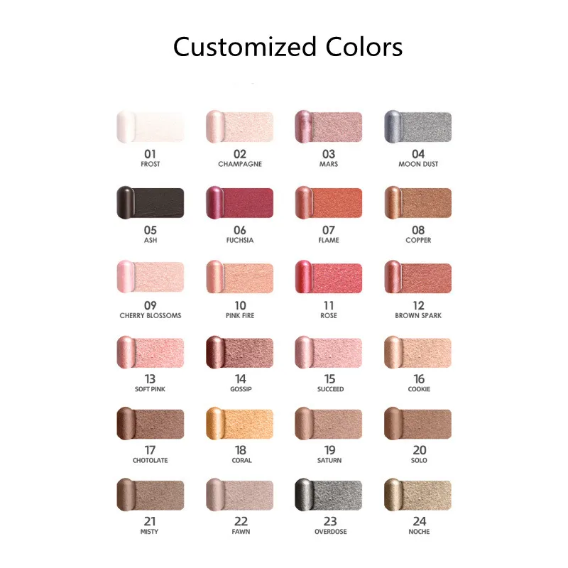 Lilywild Lazy Single Makeup Eyeshadow Packaging Tube Container Custom Shimmer Cream Metallic Private Label Eyeshadow Stick