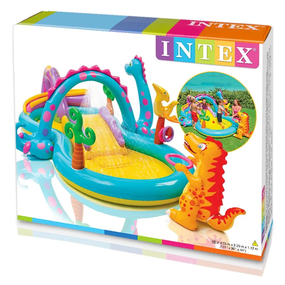 Intex Dinoland Play Centre Inflatable Pool Fun for Kids