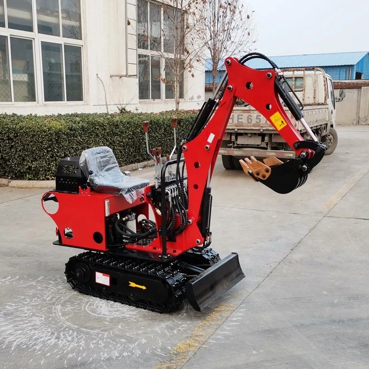 Multifunctional Micro Digger Hook Machine Landscaping Mini Hooker Small Agricultural Crushing Excavator