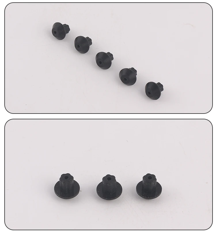 Wholesale Low Onsite Installation Parts Rubber Feet Kit For Range Burner Grate Foot Set Wb2k101(20pcs) factory