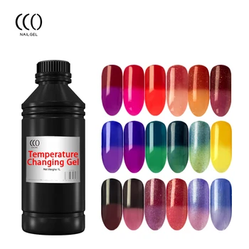 CCO Private Label Colour Changing Nail Art Soak Off Nail Polish Gel