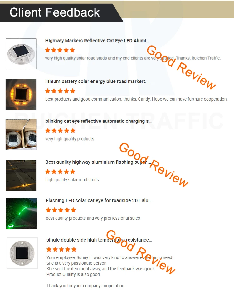 solar powered led street road reflector led flashing light plastic solar road stud
